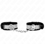 KINK - RESISTENZA DA POLSO SOTTILE NERO / ARGENTO 30 X 4 CM