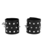 KINK - PUNK WRIST RESTRAINTS WITH SPIKES 25 X 6 CM