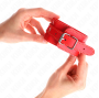 KINK - APPAREILS-POIGNETS FINS ROUGE AJUSTABLES 21-33 CM