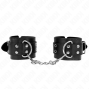 KINK - APPUI-POIGNETS DOUBLE BOUCLE NOIR AJUSTABLE 19-26 CM