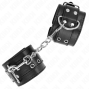 KINK - APPUI-POIGNETS DOUBLE BOUCLE NOIR AJUSTABLE 19-26 CM