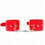 KINK - MANCHETTES BRILLANTES ROUGE AJUSTABLES 23-33 CM