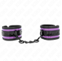KINK - APPUI-POIGNETS EN NÉOPRÈNE VIOLET CLAIR AJUSTABLE 21-28 CM X 5 CM