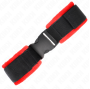 KINK - NYLON BIND HOOK&LOOP WRIST RESTRAINTS BLACK MODEL 1 AJDUSTABLE 25-35 CM X 6 CM