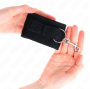 KINK - NYLON BIND HOOK&LOOP WRIST RESTRAINTS BLACK MODEL 2 ADJUSTABLE 18-35 CM X 6 CM