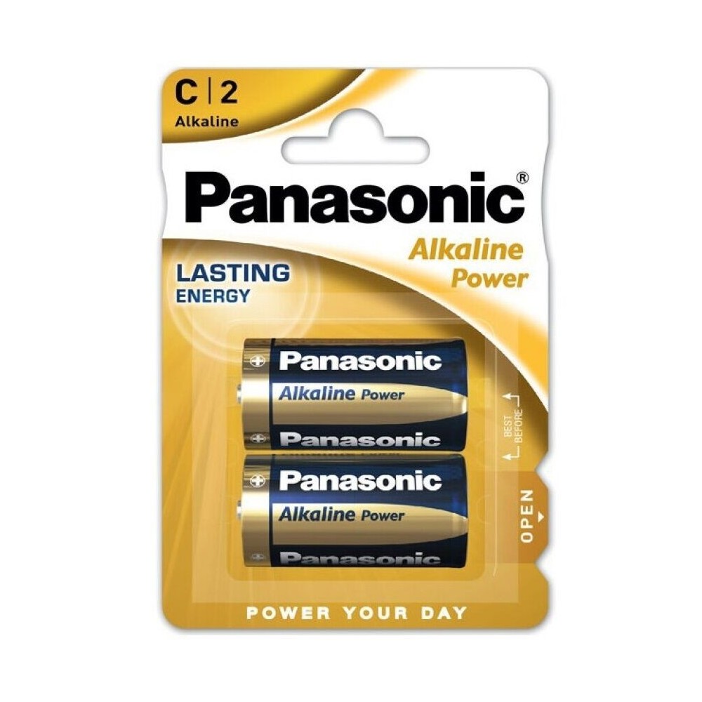 PANASONIC - BRONZE BATTERY C LR14 2 EINHEITEN