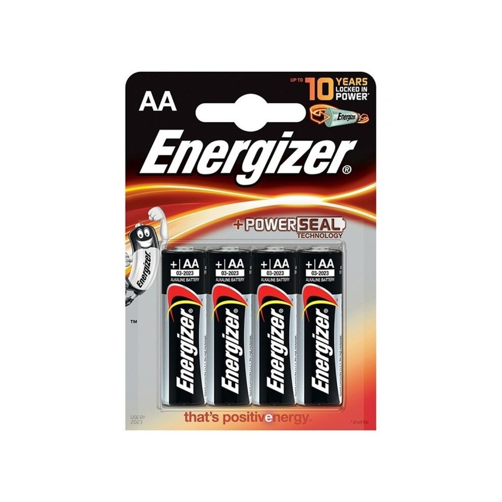 ENERGIZER - ALKALINE POWER BATTERIE AA LR6 *5