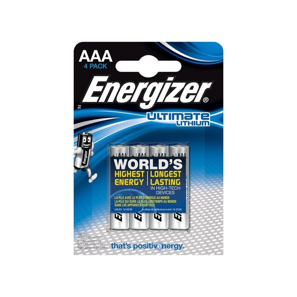 ENERGIZER - ULTIMATE LITHIUM AAA L92 LR03 1,5V *5