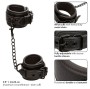 CALEXOTICS - NOCTURNAL LEDER HANDGELENK MANSCHETTEN VERSTELLBAR SCHWARZ