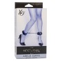 CALEXOTICS - NOCTURNAL ANKLE CUFFS LEATHER ADJUSTABLE BLACK