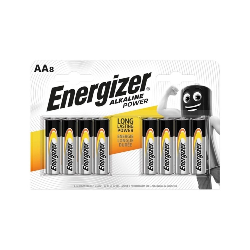 ENERGIZER - PILE ALCALINE POWER AA LR6 8 UNIT?