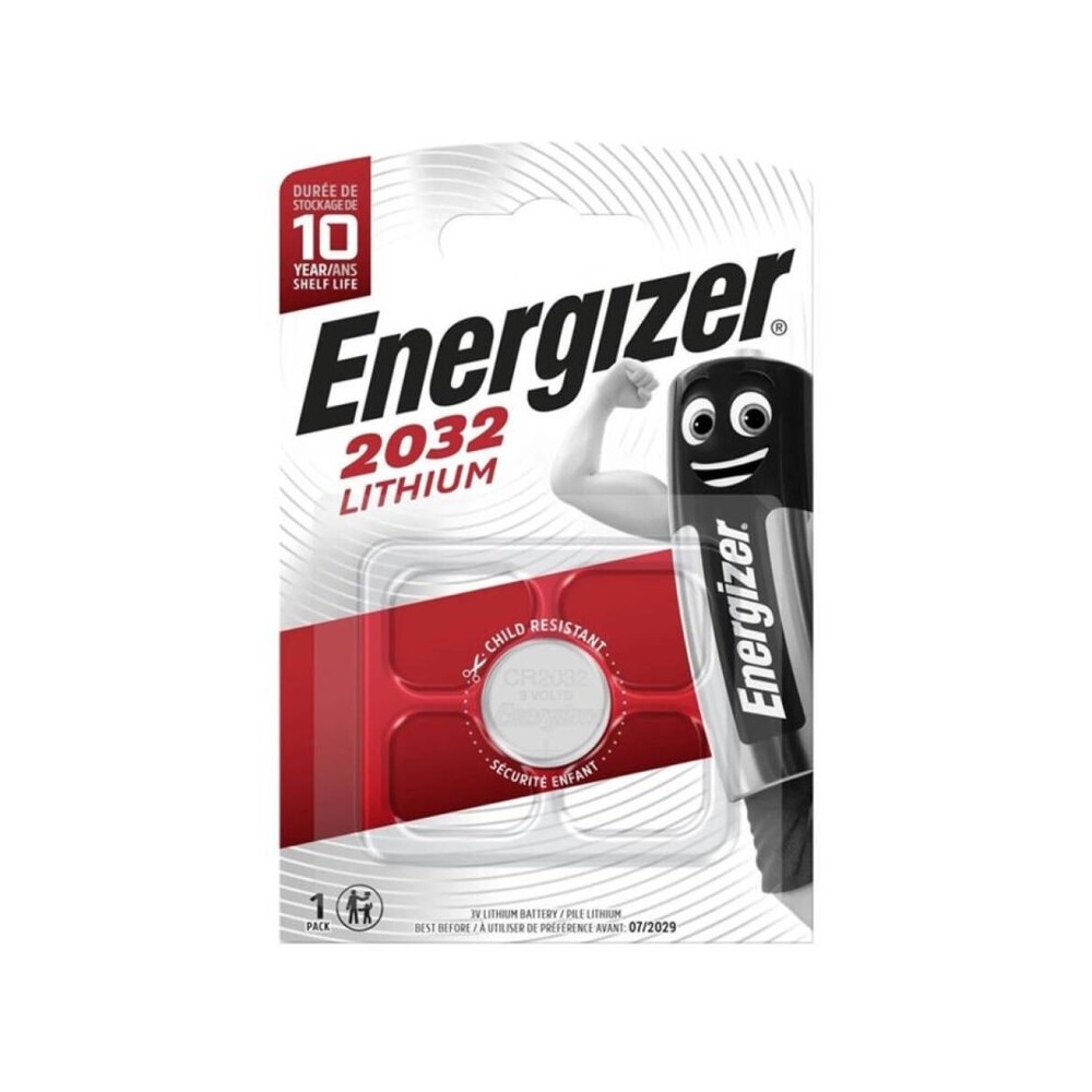 ENERGIZER - BATERIA BOTO DE LÍTIO CR2032 3V 1 UNIDADE