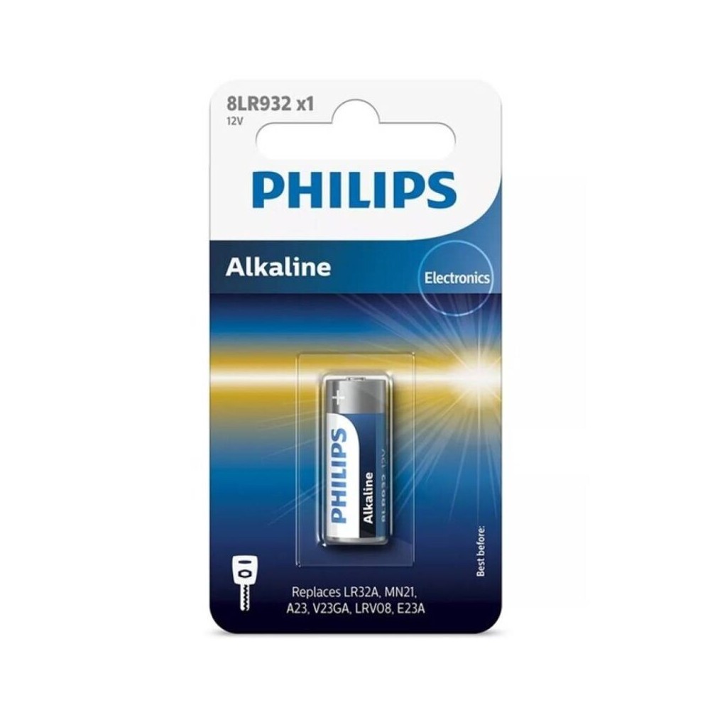 PHILIPS - ALKALINE BATTERY 12V LR23A MN21 8LR932 BLISTER*1