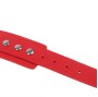 SUBBLIME - 953706 MENOTTES AVEC CEINTURE DE BONDAGE ROUGE TAILLE UNIQUE