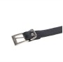 SUBBLIME - 953713 CINTURA PUNK BONDAGE FIBBIA METALLO NERA TAGLIA UNICA