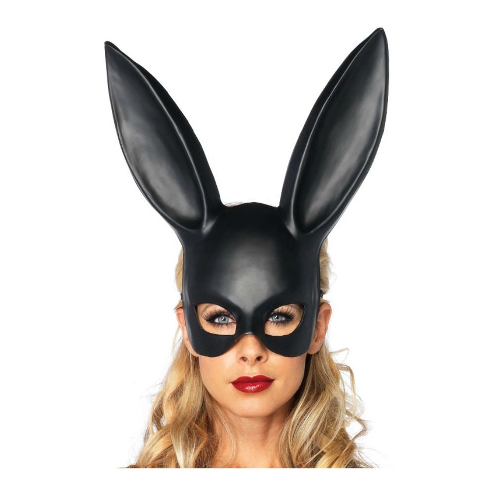 LEG AVENUE - MASQUERADE RABBIT MASK BLACK