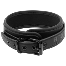 FETISH SUBMISSIVE - COLLAR WITH LEASH WITH NEOPRENE LINING