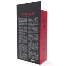 DARKNESS - VOLLSTNDIG SCHWARZES HALSBAND MIT LEINE