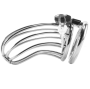 METAL HARD - BIRD CHASTITY RING CAGE