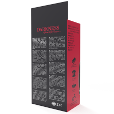 DARKNESS - KNOCHENKNOPF AUS SILIKON SCHWARZ