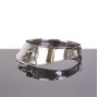 METAL HARD - RESTRAINT COLLAR WITH RING