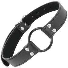 DARKNESS - BLACK GAG RING 3.6 CM