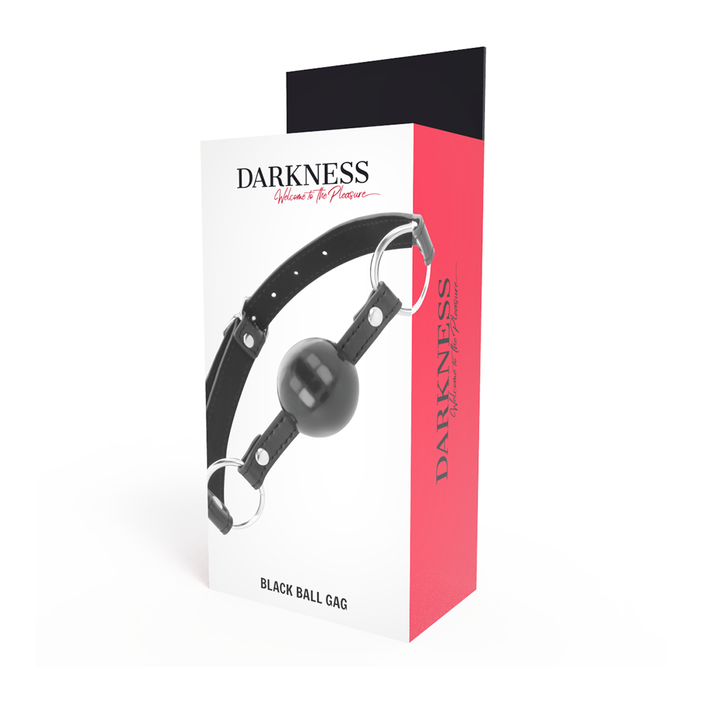 DARKNESS - BALL GAG BLACK