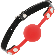 DARKNESS - BALL SILICONE GAG RED