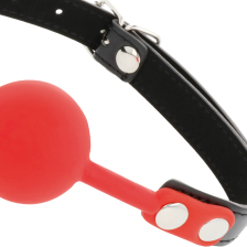 DARKNESS - BALL GAG IN SILICONE ROSSO