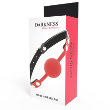 DARKNESS - BALL GAG IN SILICONE ROSSO