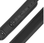 FETISH SUBMISSIVE - VEGAN LEATHER HANDCUFFS WITH NEOPRENE LINING