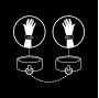 FETISH SUBMISSIVE - ALGEMAS DE COURO VEGANO COM FORRO DE NOPRENE