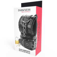 DARKNESS - WRIST RESTRAINTS BLACK