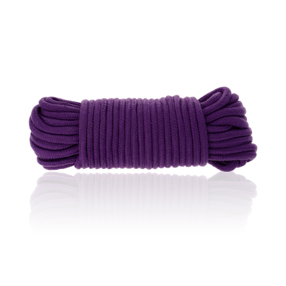 DARKNESS - BONDAGE COTTON ROPE 20 METERS PURPLE