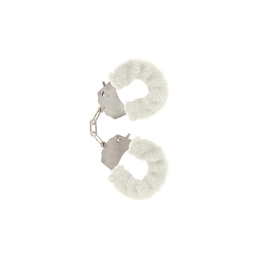 TOYJOY - FURRY FUN CUFFS BONDAGE WEISS