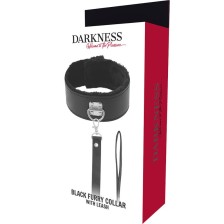 DARKNESS - COLLIER AVEC LAISSE TITANE