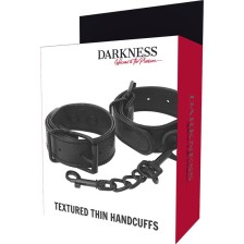 DARKNESS - TEXTURED THIN HANDCUFFS