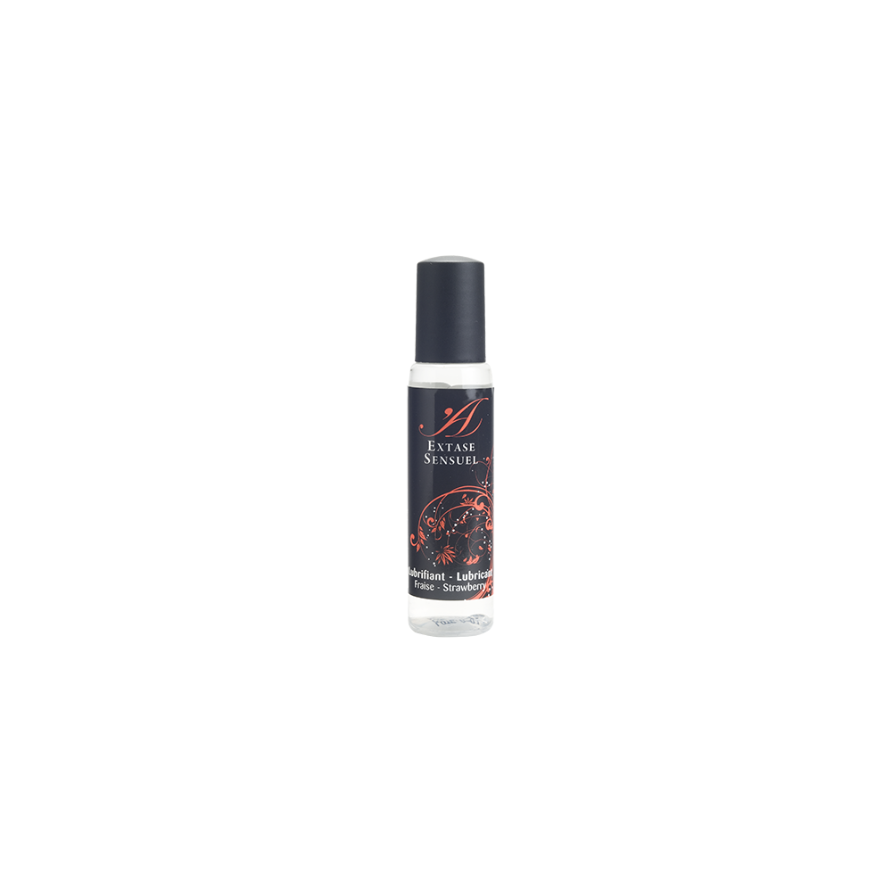 EXTASE SENSUAL - LUBRIFICANTE DE VIAGEM MORANGO 35 ML