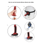 ELECTRASTIM - SILICONE FUSION KOMODO DILDO