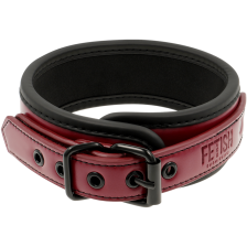 FETISH SUBMISSIVE DARK ROOM - COLLAR WITH LEASH WITH NEOPRENE LINING