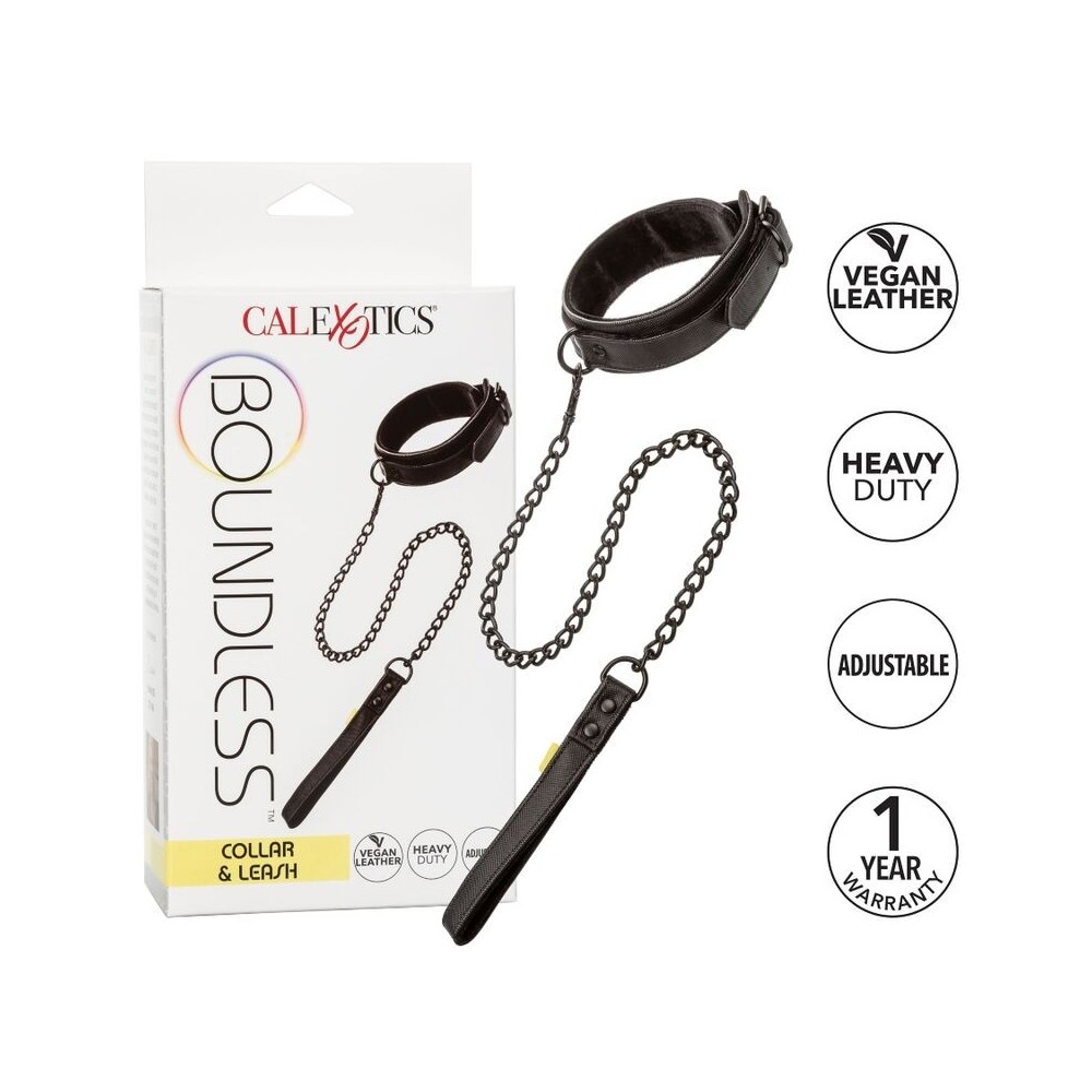 CALEXOTICS - BOUNDLESS COLLAR AND LEASH