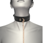 COQUETTE CHIC DESIRE - COLLIER FANTAISIE EN CUIR VÉGAN AVEC BRACELET ET DOUBLURE EN NÉOPRÈNE