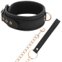 COQUETTE CHIC DESIRE - COLLIER FANTAISIE EN CUIR VÉGAN AVEC BRACELET ET DOUBLURE EN NÉOPRÈNE