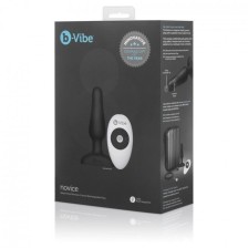 B-VIBE - PLUG ANALE NOVICE REMOTE CONTROL NERO