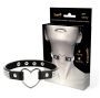 COQUETTE CHIC DESIRE - VEGANES LEDER-HALSBAND MIT HERZ