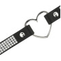 COQUETTE CHIC DESIRE - VEGANES LEDER-HALSBAND MIT HERZ