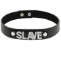 COQUETTE CHIC DESIRE - SKLAVEN-HALSBAND AUS VEGANEM LEDER