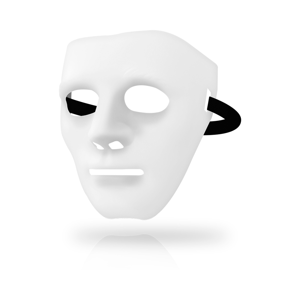 OHMAMA - MASKS WHITE MASK ONE SIZE