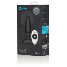 B-VIBE - RIMMING FERNBEDIENUNG ANAL PLUG 2 SCHWARZ