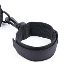 OHMAMA FETISH - NYLON COLLAR WITH WRIST RESTRAINTS